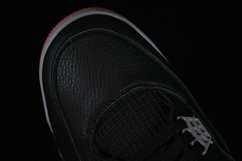 All categories Air Jordan Jordan series basketball shoes Air Jordan 4 GX foreign trade version Air Jordan 4 Retro "Bred Reimagined" AJ4 Joe 4 black red FV5029-006